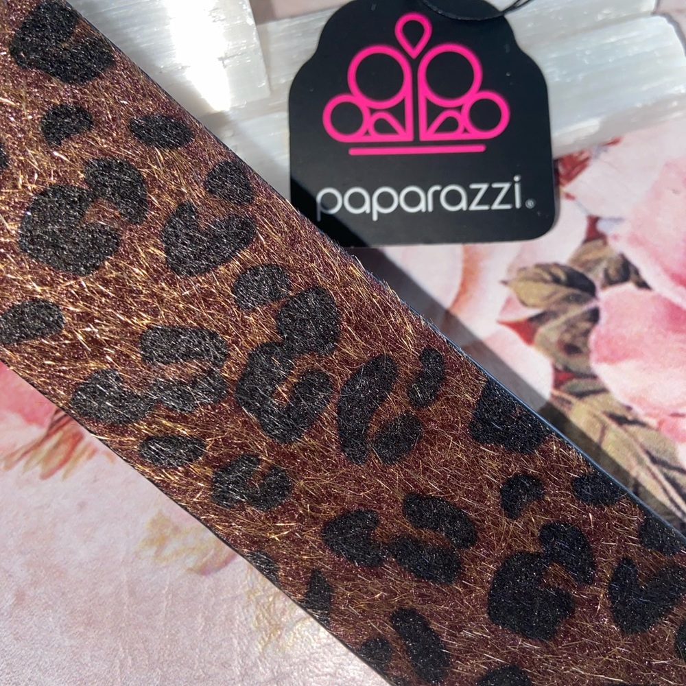 NEW - Paparazzi Cheetah Cabana Brown Urban Bracelet - Picture 2 of 4